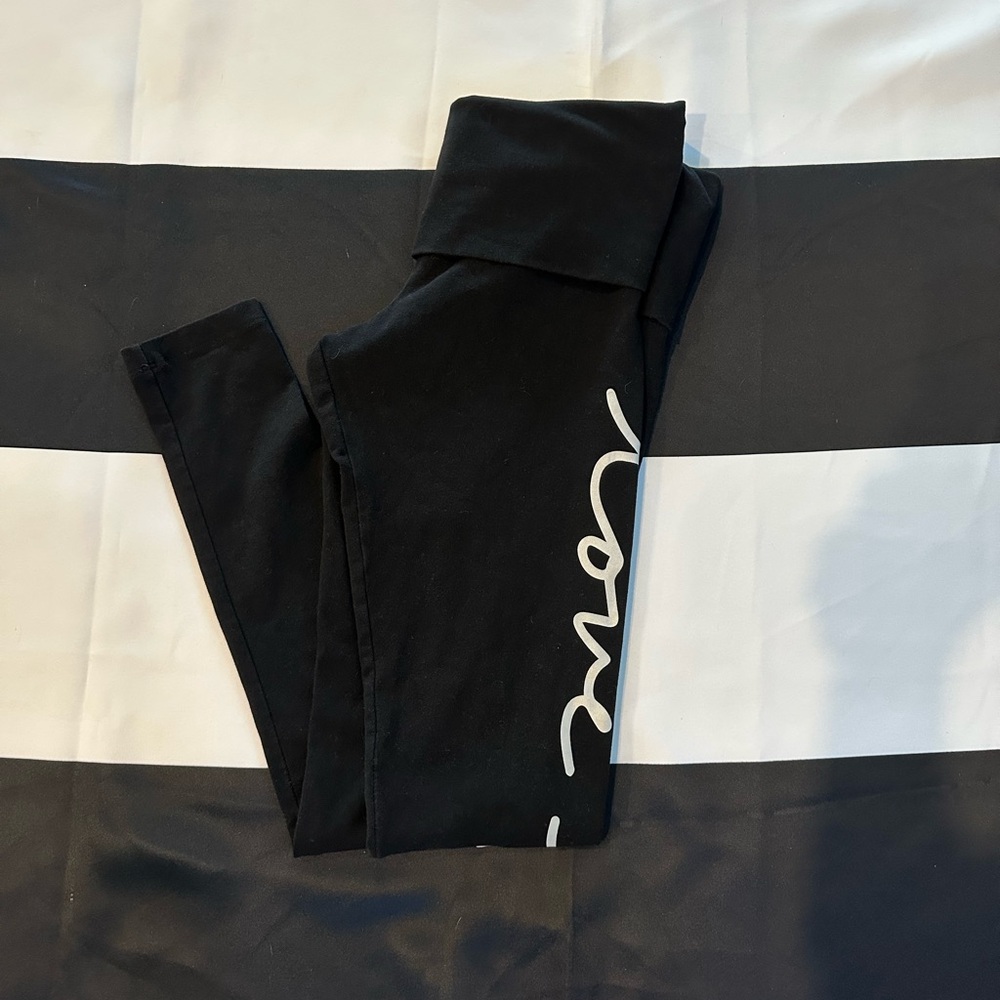 Victoria secret fold over leggings